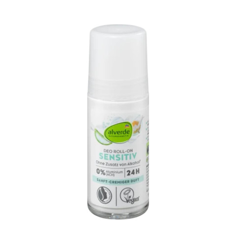 Кульковий дезодорант для чутливої шкіри Аlverde NATURKOSMETIK Алоє Вера, 50 мл